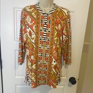 J McLaughlin boca tunic in Catalina knit medium